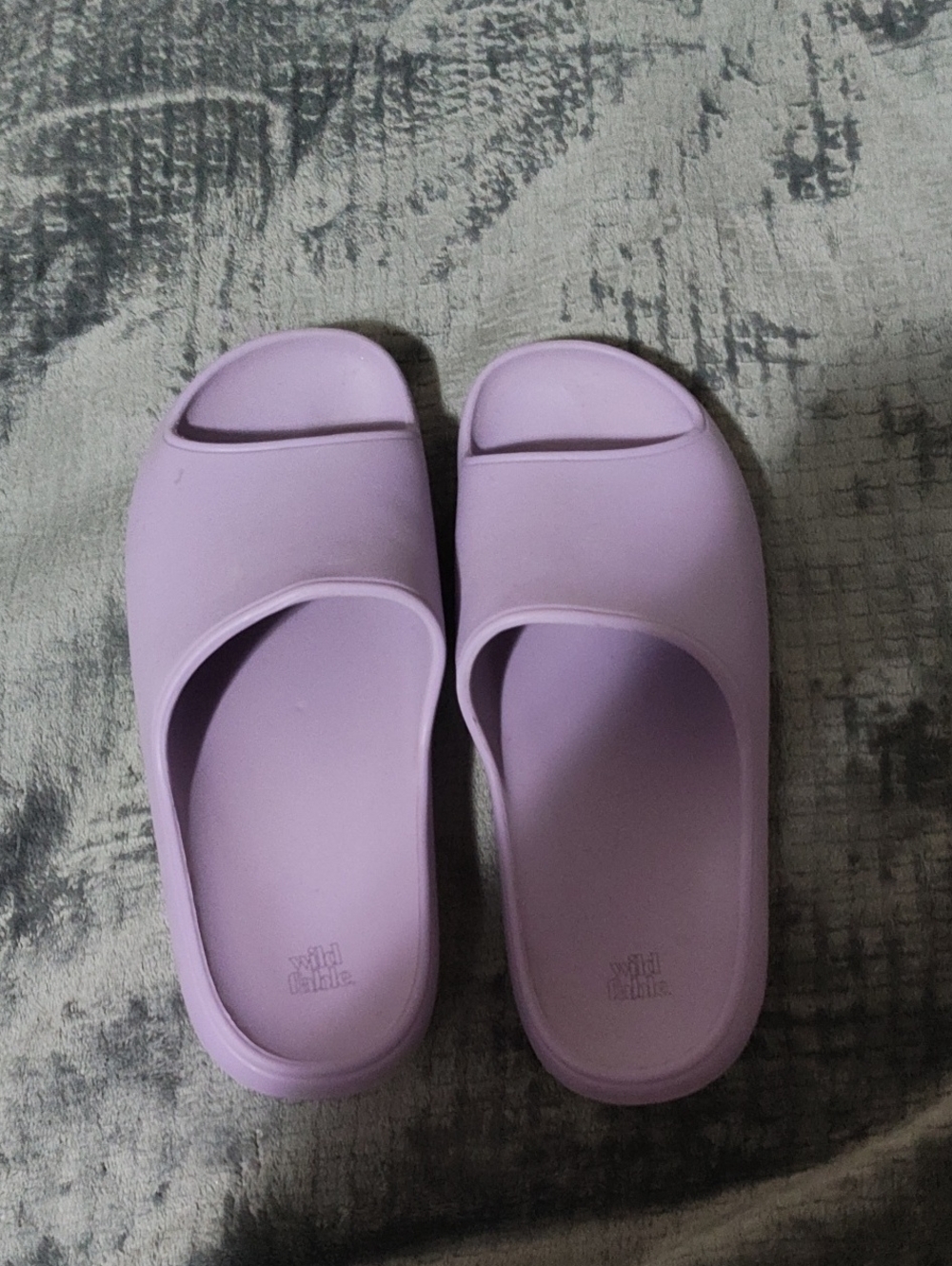 wild fable Lilac Slide Sandals for Women